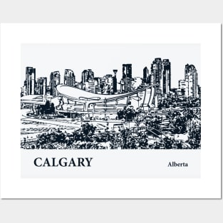 Calgary - Alberta Posters and Art